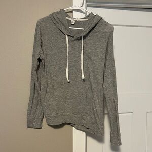 Forever 21 Gray Long Sleeve Hoodie